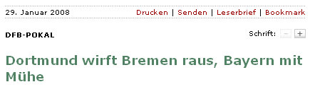 Dortmund wirft Bremen raus, Bayern mit Mühe