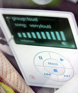 Der neue iPod "Verryloud"