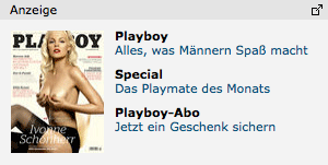 Anzeige: Playboy - Alles, was Männern Spaß macht. Special - Das Playmate des Monates. Playboy-Abo - Jetzt ein Geschenk sichern.