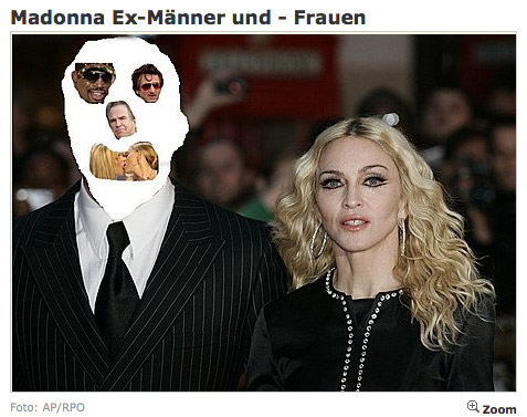 Madonna Ex-Männer und - Frauen
