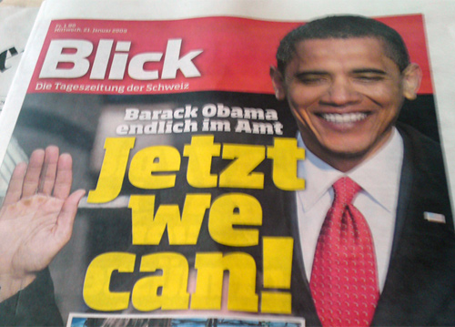 Barack Obama endlich im Amt: Jetzt we can!