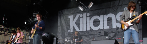 Kilians beim Haldern Pop 2008.