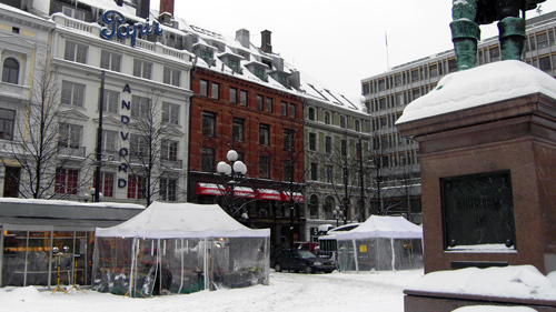 Oslo im Schnee (Foto: Lukas Heinser)