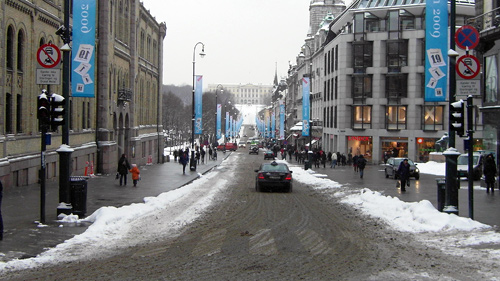 Oslo im Schnee (Foto: Lukas Heinser)