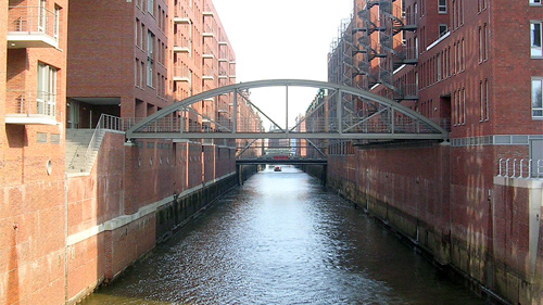 Brücken in der Hamburger Speicherstadt