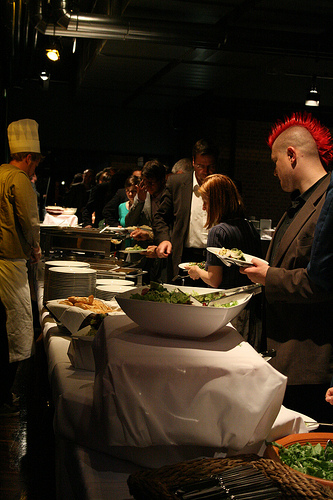 Catering beim Grimme Online Award 2009